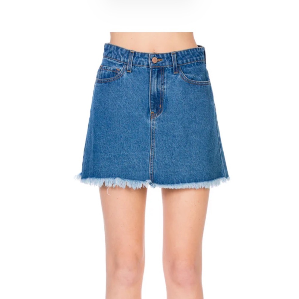 O2 Denim Skirt